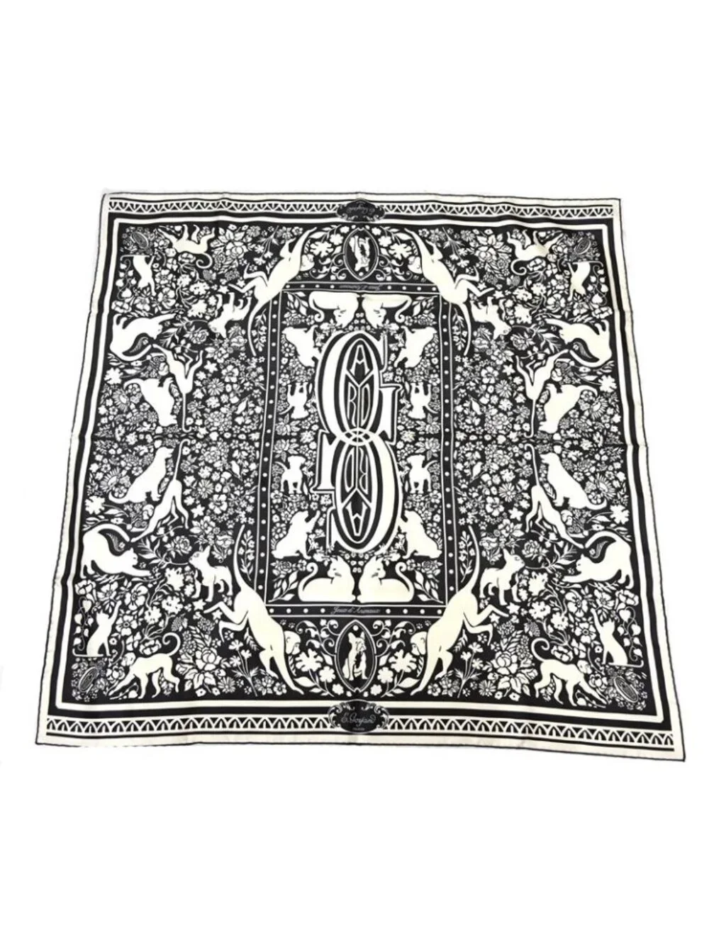 Goyard Scarf Blue